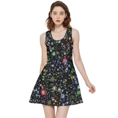 Universe Star Planet Galaxy Inside Out Reversible Sleeveless Dress by Ravend