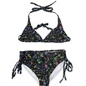 Universe Star Planet Galaxy Kids  Classic Bikini Set View1