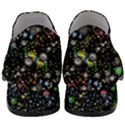 Universe Star Planet Galaxy Women Slip On Heel Loafers View4