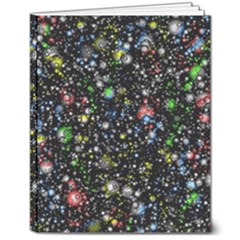 Universe Star Planet Galaxy 8  X 10  Softcover Notebook by Ravend