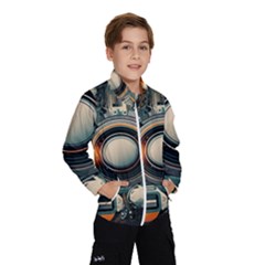 Technology Robot Internet Processor Kids  Windbreaker