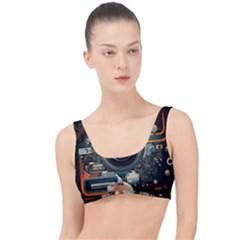 Technology Robot Internet Processor The Little Details Bikini Top by Ravend