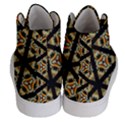 Pattern Stained Glass Triangles Men s Hi-Top Skate Sneakers View4