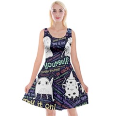 Experience Feeling Clothing Self Reversible Velvet Sleeveless Dress