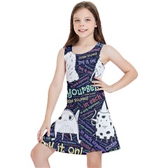 Experience Feeling Clothing Self Kids  Lightweight Sleeveless Dress by Paksenen