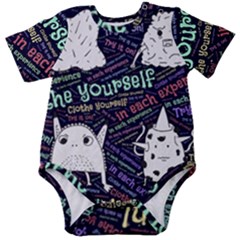 Experience Feeling Clothing Self Baby Short Sleeve Bodysuit by Paksenen