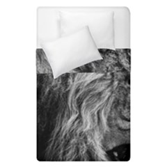 Angry Male Lion Wild Animal Duvet Cover Double Side (single Size) by Loisa77