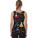 Science Lesson Flat Vector Seamless Pattern Velvet Tank Top View2