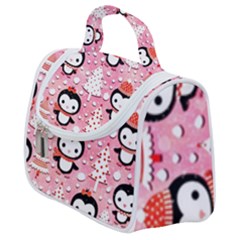 Cute Penguin Pattern Satchel Handbag by Loisa77