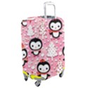 Cute Penguin Pattern Luggage Cover (Medium) View2