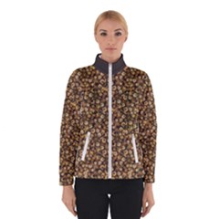 Floral Fusion Print Women s Bomber Jacket