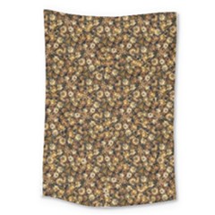 Floral Fusion Print Large Tapestry