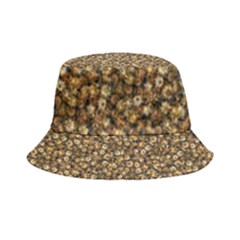 Floral Fusion Print Inside Out Bucket Hat by dflcprintsclothing