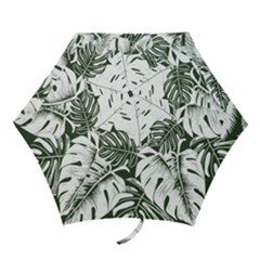 Abstract Art Tropical Leaves Mini Folding Umbrellas