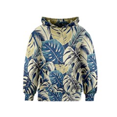 Abstract Art Tropical Leaves Kids  Pullover Hoodie