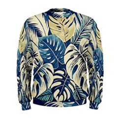 Abstract Art Tropical Leaves Men s Sweatshirt