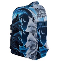 Awesome Wolves Classic Backpack by FantasyArt