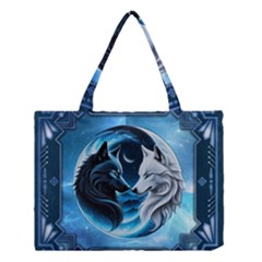 Awesome Wolves Medium Tote Bag by FantasyArt