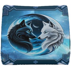 Awesome Wolves Seat Cushion by FantasyArt