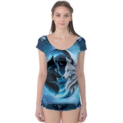 Awesome Wolves Boyleg Leotard 