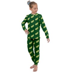 Zucchini Pattern 9 Kids  Long Sleeve Set  by CocoBellKidsTV24