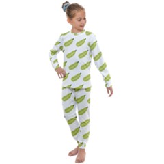 Zucc-brick-pat-wt Kids  Long Sleeve Set 