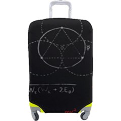 Math Board Circuit Circuits Computer Shield Tech Technology Luggage Cover (large) by Loisa77