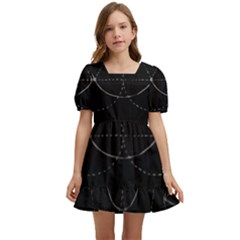 Math Board Circuit Circuits Computer Shield Tech Technology Kids  Short Sleeve Dolly Dress by Loisa77