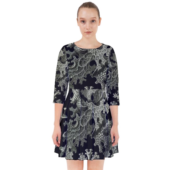 Weave Haeckel Lichenes Photobionten Smock Dress