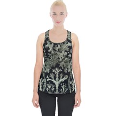 Weave Haeckel Lichenes Photobionten Piece Up Tank Top