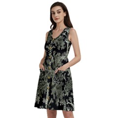 Weave Haeckel Lichenes Photobionten Sleeveless Dress With Pocket