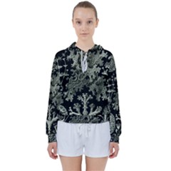 Weave Haeckel Lichenes Photobionten Women s Tie Up Sweat