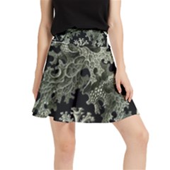 Weave Haeckel Lichenes Photobionten Waistband Skirt