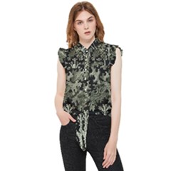 Weave Haeckel Lichenes Photobionten Frill Detail Shirt