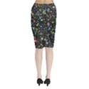 Universe Star Planet Galaxy Midi Wrap Pencil Skirt View2