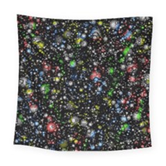 Universe Star Planet Galaxy Square Tapestry (large)