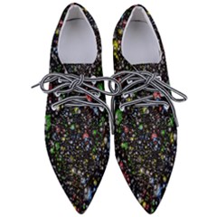 Universe Star Planet Galaxy Pointed Oxford Shoes by Ravend