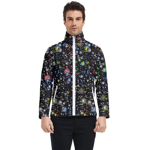 Universe Star Planet Galaxy Men s Bomber Jacket by Ravend