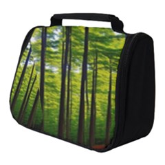 Green Forest Jungle Trees Nature Sunny Full Print Travel Pouch (small) by Ravend