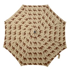 Camel Pattern Design Clothing Hook Handle Umbrellas (medium) by Proyonanggan