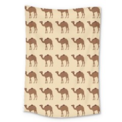 Camel Pattern Design Clothing Large Tapestry