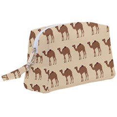 Camel Pattern Design Clothing Wristlet Pouch Bag (large) by Proyonanggan