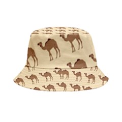 Camel Pattern Design Clothing Inside Out Bucket Hat by Proyonanggan