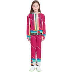 Digital Graphic Clip Art Beach Kids  Tracksuit by Proyonanggan