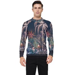 Firework Fireworks Display Lake Men s Long Sleeve Rash Guard by Proyonanggan