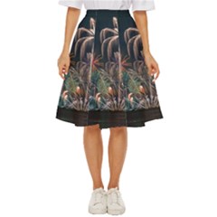 Firework Fireworks Display Lake Classic Short Skirt by Proyonanggan