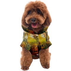 Forest Woods Autumn Nature Dog Coat by Proyonanggan