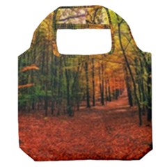 Forest Woods Autumn Nature Premium Foldable Grocery Recycle Bag by Proyonanggan