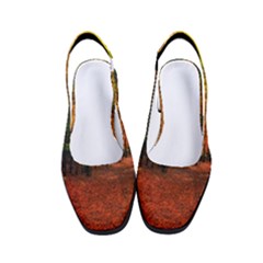 Forest Woods Autumn Nature Women s Classic Slingback Heels by Proyonanggan