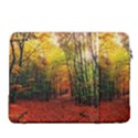 Forest Woods Autumn Nature 15  Vertical Laptop Sleeve Case With Pocket View2